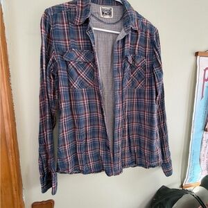 Converse One Star Plaid Shirt